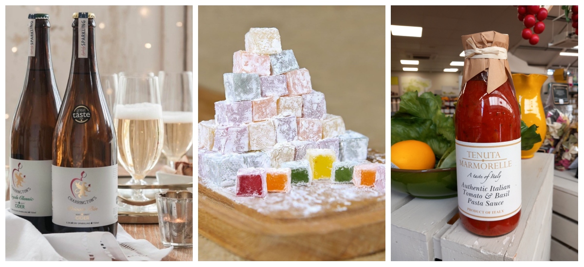 Christmas food at Millbrook Garden Centre in Kent