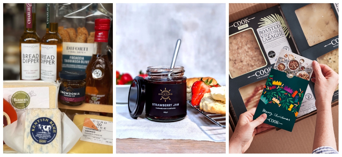 Christmas food at Millbrook Garden Centre in Kent