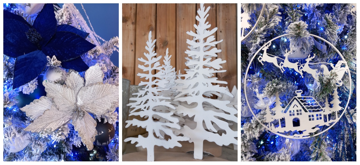 Twas the Night before Christmas decorations at Millbrook Garden Centre in Kent