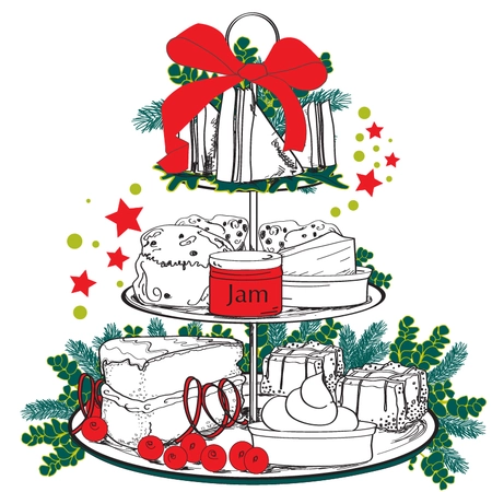 Festive Afternoon Tea in The Greencafé at STAPLEHURST