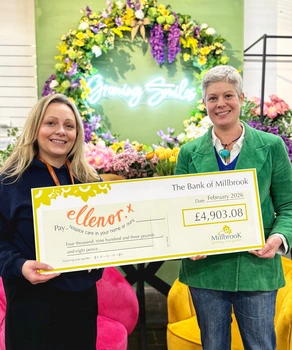 Millbrook Garden Centre in Gravesend raises £4,903 for ellenor 