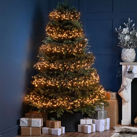 1000 Multifunction Cluster Lights Antique Gold