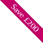 14. Save £200 Pink Corner Flash