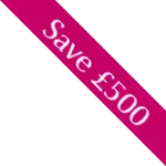 14. Save £500 Pink Corner Flash