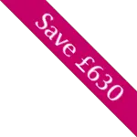 14. Save £630 Pink Corner Flash