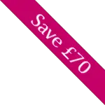 14. Save £70 Pink Corner Flash