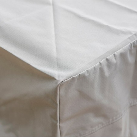 4-Seat Round Dining Set Cover Khaki - image 3