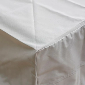 4-Seat Round Dining Set Cover Khaki - image 3