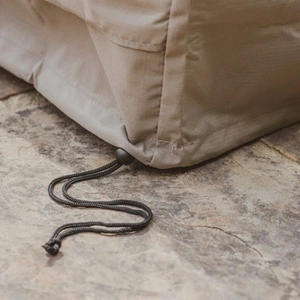 4-Seat Round Dining Set Cover Khaki - image 7