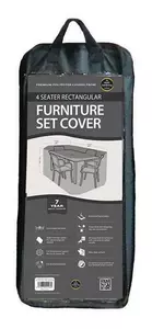 4 Seater Rectangular Furn Set Cover - image 3