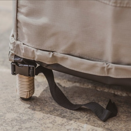 80cm Round Bistro Set Cover Khaki - image 6