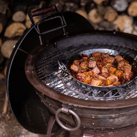 BBQ Smoker Lid to fit 70cm Kadai - image 3