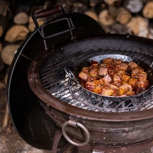 BBQ Smoker Lid to fit 70cm Kadai - image 3