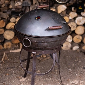 BBQ Smoker Lid to fit 70cm Kadai - image 5