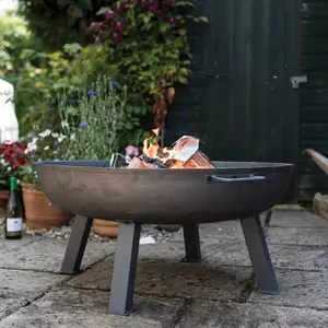 Glasto Fire Pit with Legs 75cm - image 1