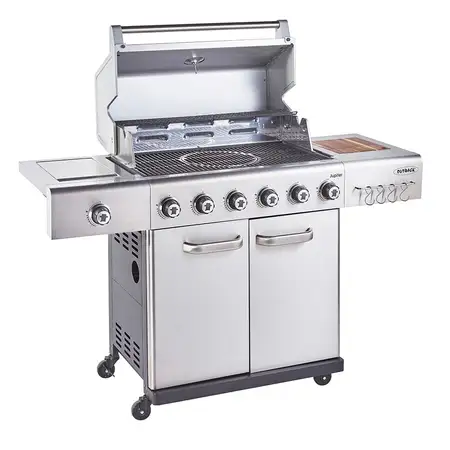 Jupiter 6 Burner Hybrid Stainless Steel - image 2