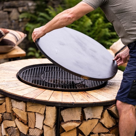 Kadai Firebowl Table and Shield - image 4