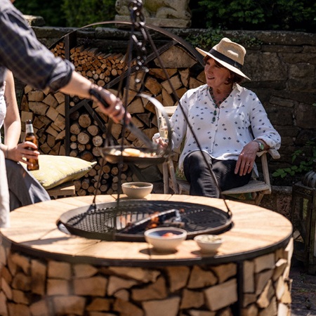 Kadai Firebowl Table and Shield - image 6