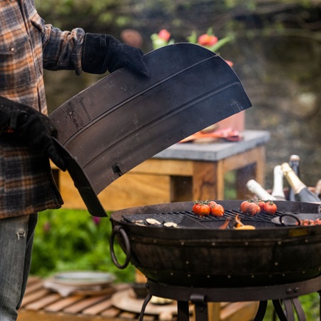 Kadai Wind Guard to fit 70cm Kadai - image 4