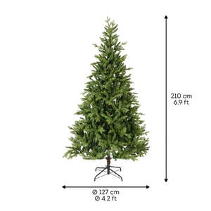Kaemingk Everlands Allison Pine Christmas Tree 7ft / 210cm - image 7