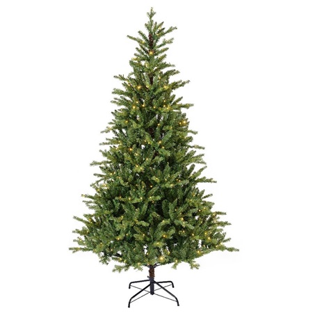 Kaemingk Everlands Allison Pine Pre-lit Christmas Tree 8ft / 2.4m - image 1