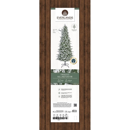 Kaemingk Everlands Killington Fir Frosted Christmas Tree 7ft / 2.1m - image 2
