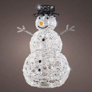 LED Snowman Soft Acrylic Flashing Effect Outdoor