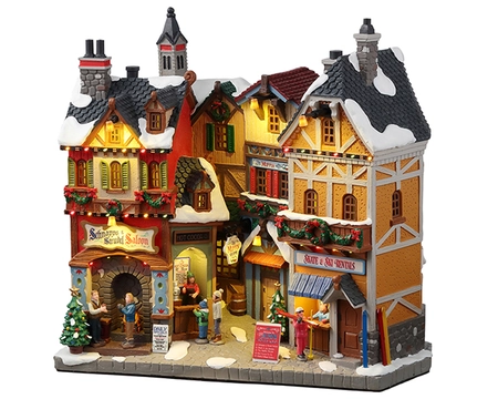 Lemax Alpine Winter Shops