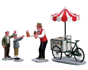 Lemax Gelato Cart (Set of 4 Figurines)