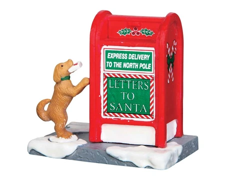 Lemax Santa's Mailbox