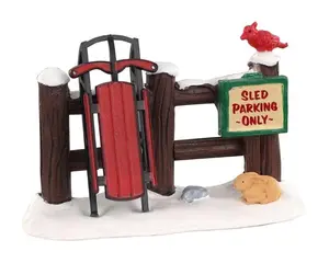 Lemax Sled Parking Only