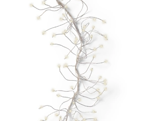 Lumineo LED Cluster Twinkle Micro Wire Lights 480L 3m Warm White - Silver Wire - image 2