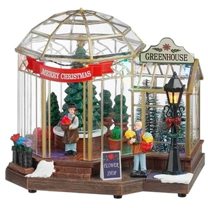 Luville Christmas Tree Greenhouse Battery Operated
