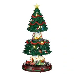 Luville Christmas Tree With Train