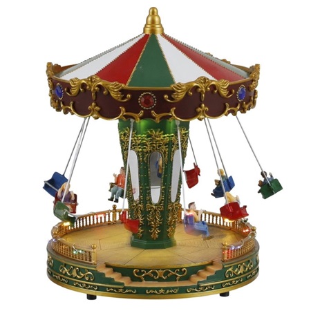 Luville Fairground Giant's Stride Battery Operated