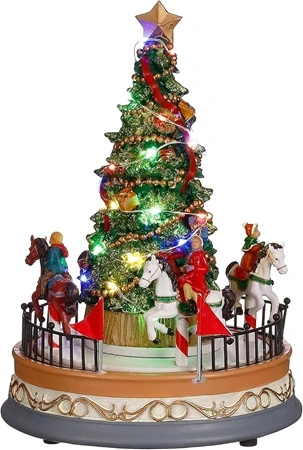 Luville Merry-Go-Round Battery Operated