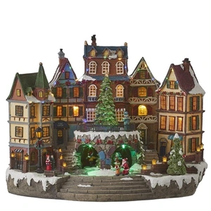 Luville Village Scenery With Christmas Tree - image 1