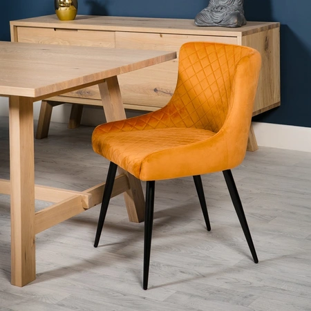 Malmo Dining Chair- Burnt Orange - image 5