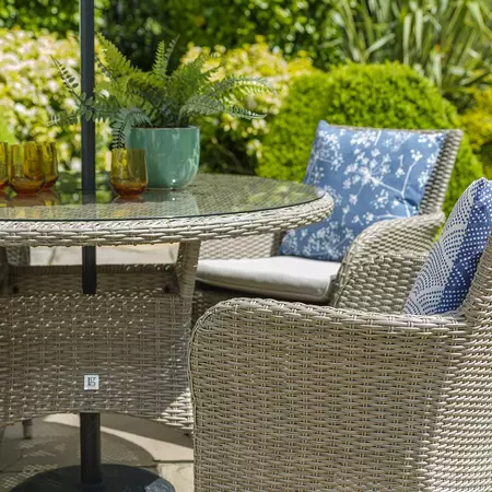 Monaco Sand 4 Seat Dining Set - image 2