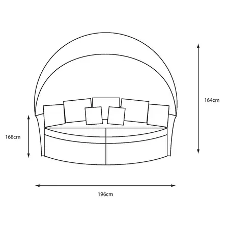 Monaco Sand Daybed - image 4