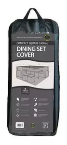 Premium Compact Square Casual Dining Set Cover - image 3