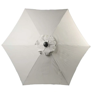 Riviera 2.5m Crank & Tilt Parasol French Grey - image 1