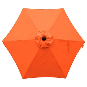 Riviera 2.5m Crank & Tilt Parasol Orange