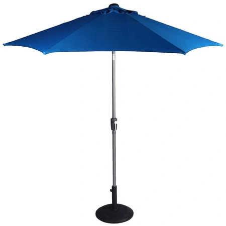 Riviera 2.5m Crank & Tilt Parasol Pacific Blue - image 2