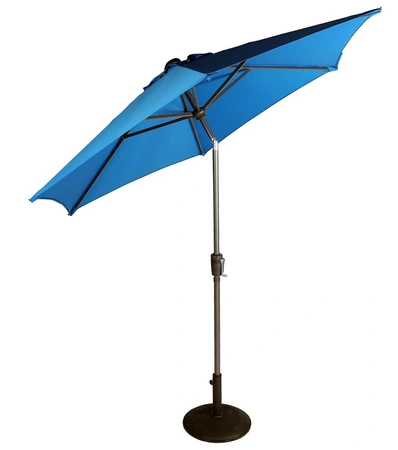 Riviera 2.5m Crank & Tilt Parasol Pacific Blue - image 3