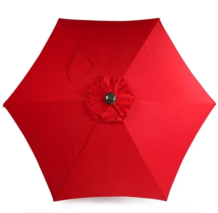 Riviera 2.5m Crank & Tilt Parasol Ruby Red - image 1