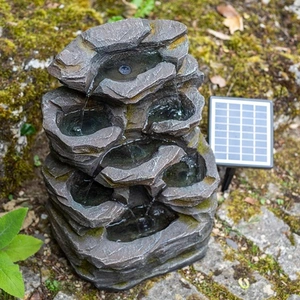 Rock Falls Solar Powered Water Feature - image 2
