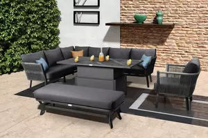 Sanza Rectangular Casual Dining Set - image 1