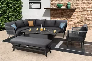 Sanza Rectangular Casual Dining Set - image 2