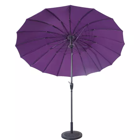 Shanghai Round Parasol 2.7m Plum - image 1